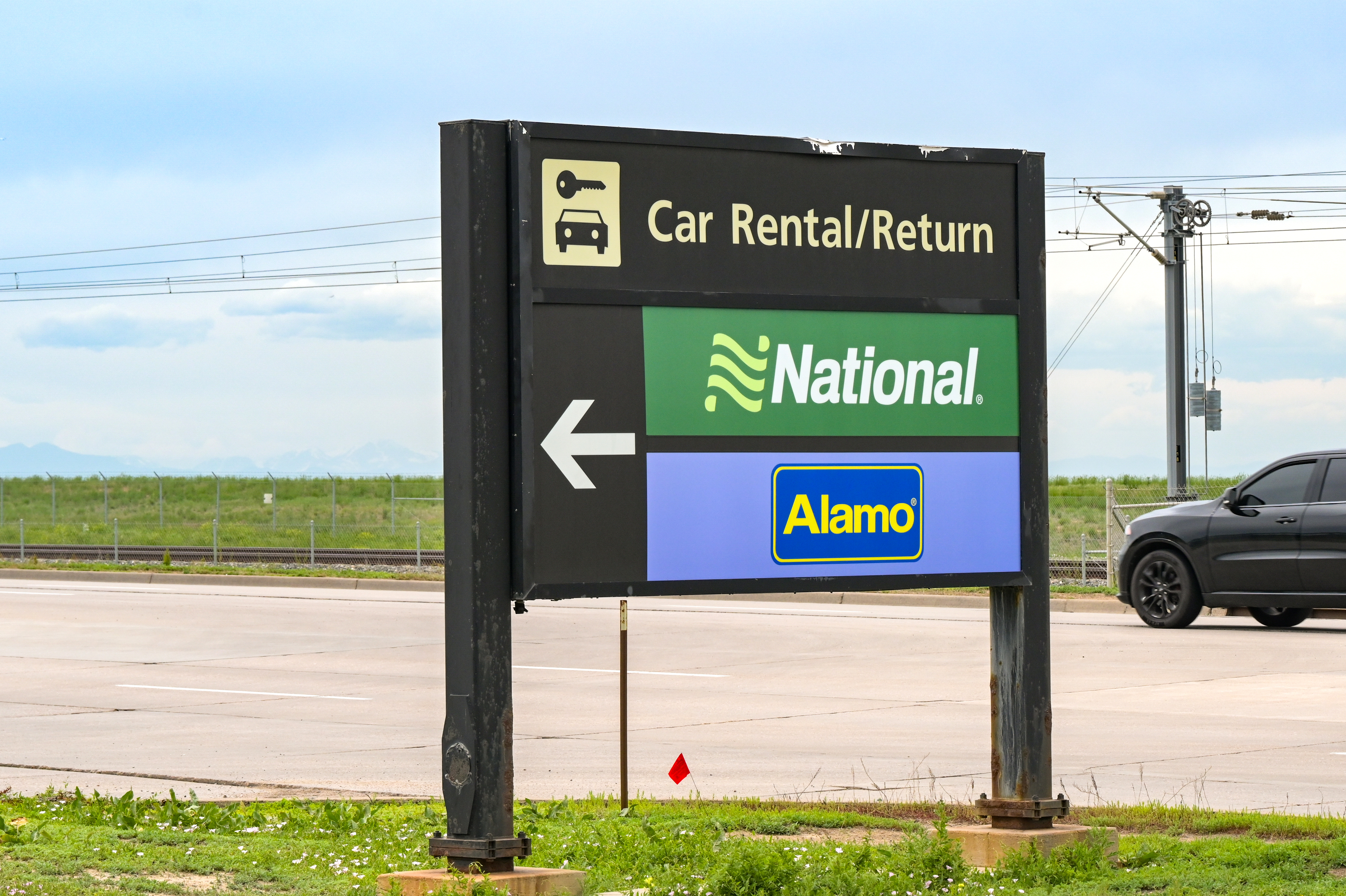 Rental vehicle transport